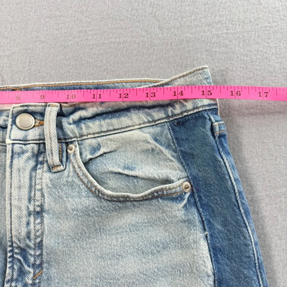 Good American Good Standard Barrel Jeans Women's 6/28 Indigo
